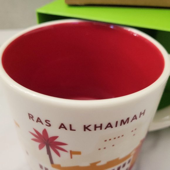 Starbucks United Arab Emirates You Are Here Ras al Khaimah Coffee Mug NWT - Picture 3 of 6